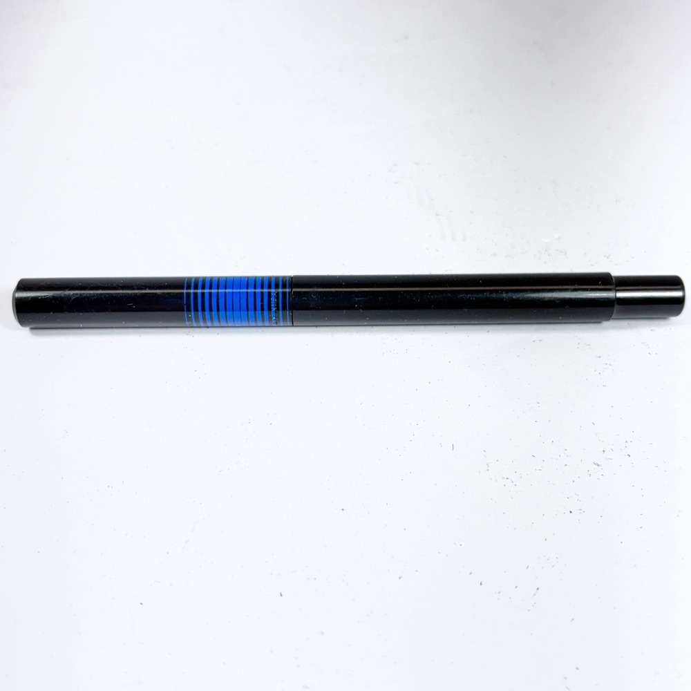 Vintage Parker Vector Fountain Pen Black with Blue Stripes Stainless Steel Nib‎